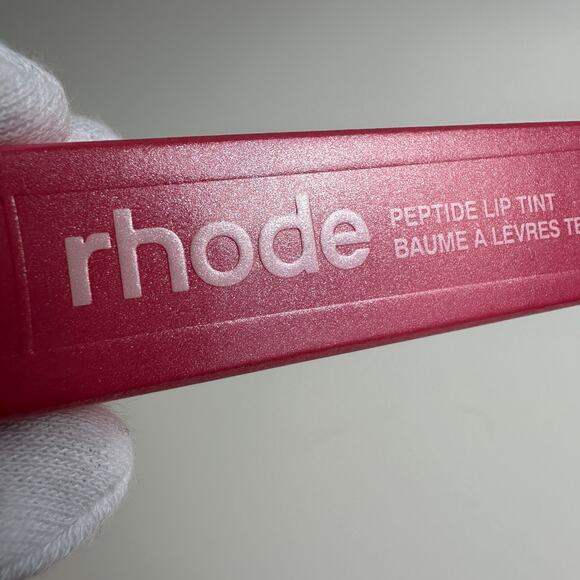 Rhode Sugar Cookie Peptide Lip Tint Gift Set Stickers and Bag LA Popup Brand New - Picture 9 of 16